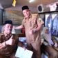 Wakil Bupati Aceh Besar Drs Syukri A Jalil melakukan tes kesehatan sebelum donor darah pada puncak Peringatan Hari Anak Nasional ke 42 & HARGANAS KE-33, di Kantor Bupati, Kota Jantho, Senin (27/07/2026).