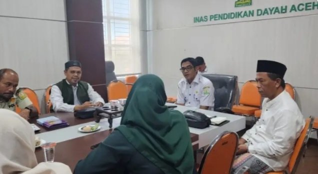 Abi Muhsin, S.Pd.I., M.Pd.I., menerima audiensi resmi dari Satuan Polisi Pamong Praja (Satpol PP) dan Wilayatul Hisbah (WH) Provinsi Aceh pada Rabu (15/7/2026).