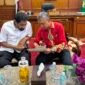 Gubernur Mualem menerima laporan  dari Pelaksana Tugas Kepala Dinas Pertanian dan Perkebunan Aceh, Azanuddin Kurnia
pada Senin (27/7/2026).