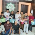 Ketua Badan Baitul Mal Aceh (BMA) Tgk. H. M. Yunus M. Yusuf, S.H. (Abon), didampingi Kepala Sekretariat BMA Dr. Muhammad Ikhsan Ahyat, S.STP., M.A.P., menerima peluhan Pedagang yang ingin mendapatkan bantuan modal usaha individu pada Selasa,(28/7/2026) di Kantor BMA, Banda Aceh.