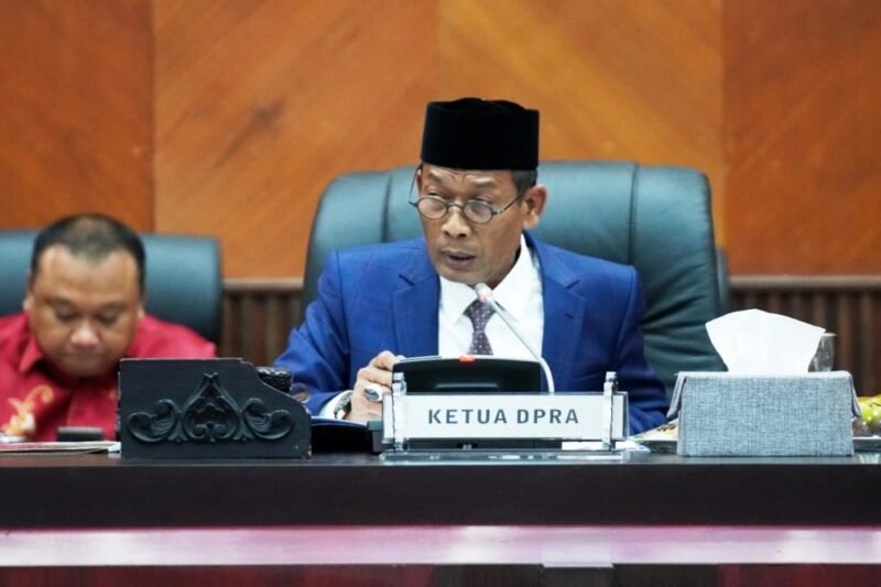 Ketua DPRA Zulfadhli