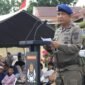 Irjen Pol. Ruddi Setiawan, S.I.K., S.H., M.H., secara resmi menutup kegiatan Pembinaan Tradisi dan Pembaretan 65 Bintara Remaja Satuan Brimob Polda Aceh Tahun Anggaran 2026 di Markas Komando (Mako) Satbrimob Polda Aceh, Jumat (7/8/2026).