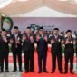 Upacara peringatan HUT ke-53 Bank Aceh yang berlangsung di Lapangan Expo UMKM Bank Aceh, Banda Aceh, Kamis (6/8/2026)