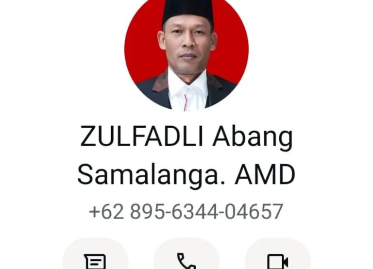 Modus Baru Penipuan WhatsApp: Catut Nama Ketua DPR Aceh, Nomor WA  0895 6344 04657 penipuan.
