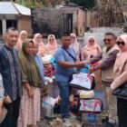 Anggota  (DPRA) Muhammad Zakiruddin, bergerak cepat meninjau lokasi kebakaran di Desa Medang Ara, Kecamatan Karang Baru, Kabupaten Aceh Tamiang, Kamis (27/8/2026).