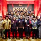 Wakil Gubernur Aceh Fadhlullah menghadiri pengukuhan Dewan Pimpinan Forum Komunikasi Pemerintahan Kabupaten/Kota se-Aceh (Forum KKA) periode 2025–2030 di Anjong Mon Mata, Banda Aceh, Rabu (19/8/2026).