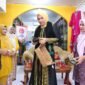 Ketua Dekranasda Aceh Marlina Muzakir, saat berkunjung ke Gerai Dekranasda Kabupaten Aceh Utara, Selasa (1/9/2026).