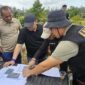 Polda Aceh bersama Tim Puslabfor Cabang Medan melakukan pemeriksaan forensik tempat kejadian perkara (TKP) kebakaran hutan dan lahan (Karhutla) di kawasan HGU PT Gelora Sawita Makmur (GSM), Kabupaten Nagan Raya, Selasa, (15/9/2026).