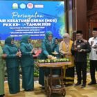 Plt. Sekda Aceh Taufik secara resmi membuka Rapat Konsultasi TP PKK se-Aceh dan Rapat Kerja Daerah Dekranasda Aceh Tahun 2026,di Anjong Mon Mata, Banda Aceh, Jumat (11/9/2026).