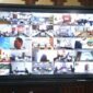 Wakil Gubernur Aceh Fadhlullah mengikuti Rapat Koordinasi dan Press Release Perkembangan Rehabilitasi dan Rekonstruksi Pembangunan Infrastruktur Pascabencana Alam di wilayah Sumatera melalui konferensi video, Rabu (23/9/2026)