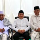 Wakil Gubernur Aceh, Fadhlullah, menghadiri doa bersama dan Haul ke-1 almarhumah Ummi Hj. Ainal Mardhiah binti H. Ahmad (Ummi Arongan), di Kompleks Dayah Tauthiatuth Thullab, Gampong Arongan, Kecamatan Simpang Mamplam, Kabupaten Bireuen, Sabtu (26/9/2026).