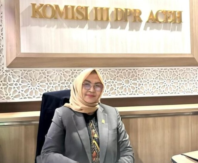 Komisi III Dewan Perwakilan Rakyat Aceh (DPRA), Hj. Aisyah Ismail atau yang akrab disapa Kak IIN