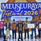 Bank Aceh Syariah bersama BI Provinsi Aceh resmi meluncurkan layanan QRIS Dinamis Soundbox. Peluncuran berlangsung dalam rangkaian Opening Ceremony Meuseuraya Festival 2026 di Balee Meuseuraya Aceh, Banda Aceh, Jumat (23/10/2026). 