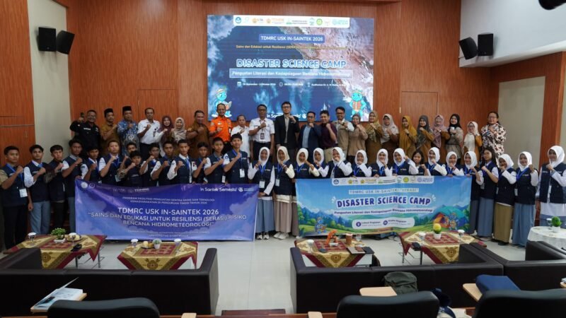 Universitas Syiah Kuala (TDMRC USK) bersama Direktorat Sains dan Teknologi, Kementerian Pendidikan Tinggi, Sains, dan Teknologi menyelenggarakan IN-SAINTEK 2026
