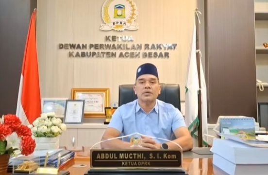 Ketua DPRK Aceh Besar, Abdul Muchti, S.I.Kom.