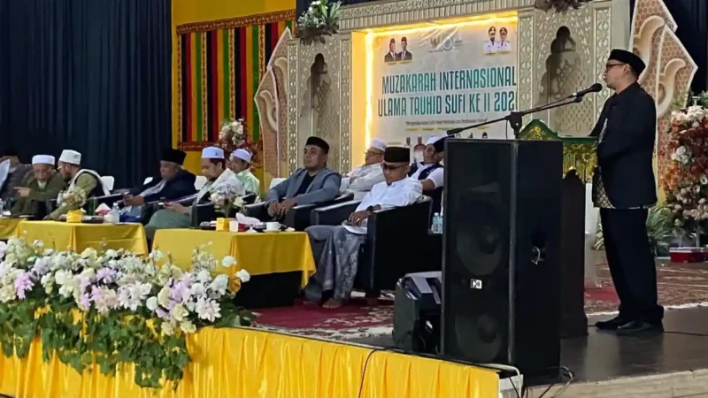 Muzakarah Internasional Tauhid Sufi di Kota Banda Aceh lancar dan sukses yang berlangsung 9 -11 Oktober 2026.