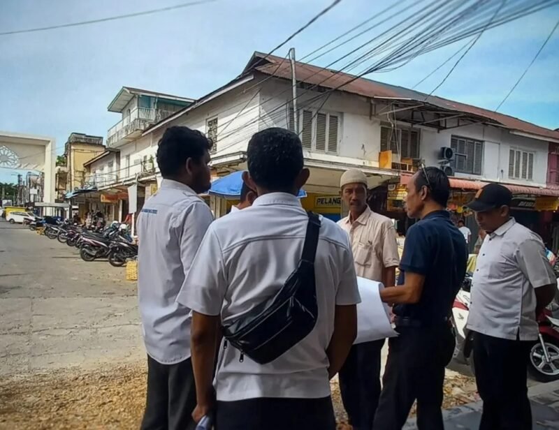 Kepala Dinas Komunikasi, Informatika dan Statistik Kota Banda Aceh, Zubir, Penataan Kawasan Jalan Tgk. Chik Pante Kulu Tahap III , Rabu (7/10/2026).